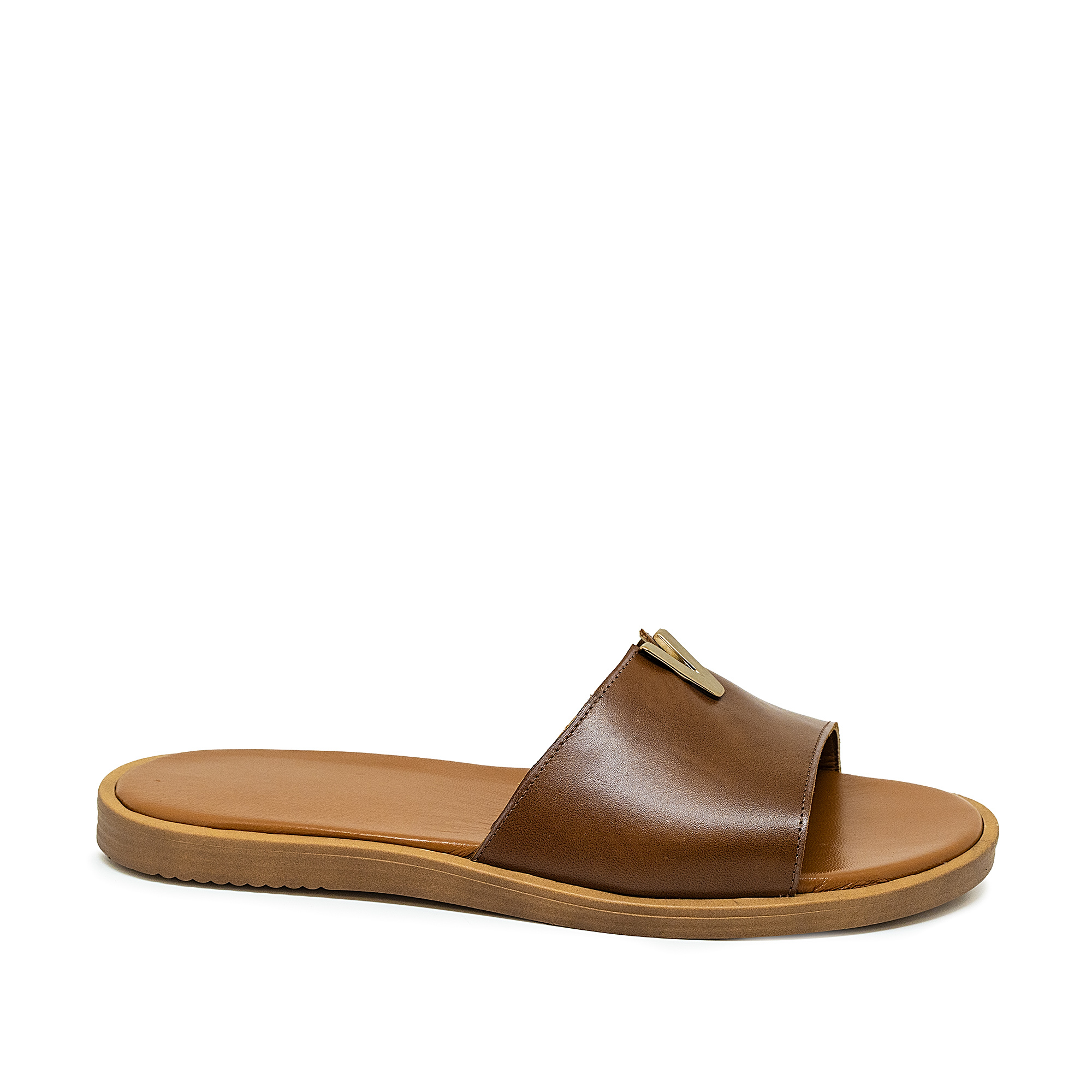 Bigshoes Bigshoes KL0103-09 Δερμάτινο Σανδάλι Ταμπά